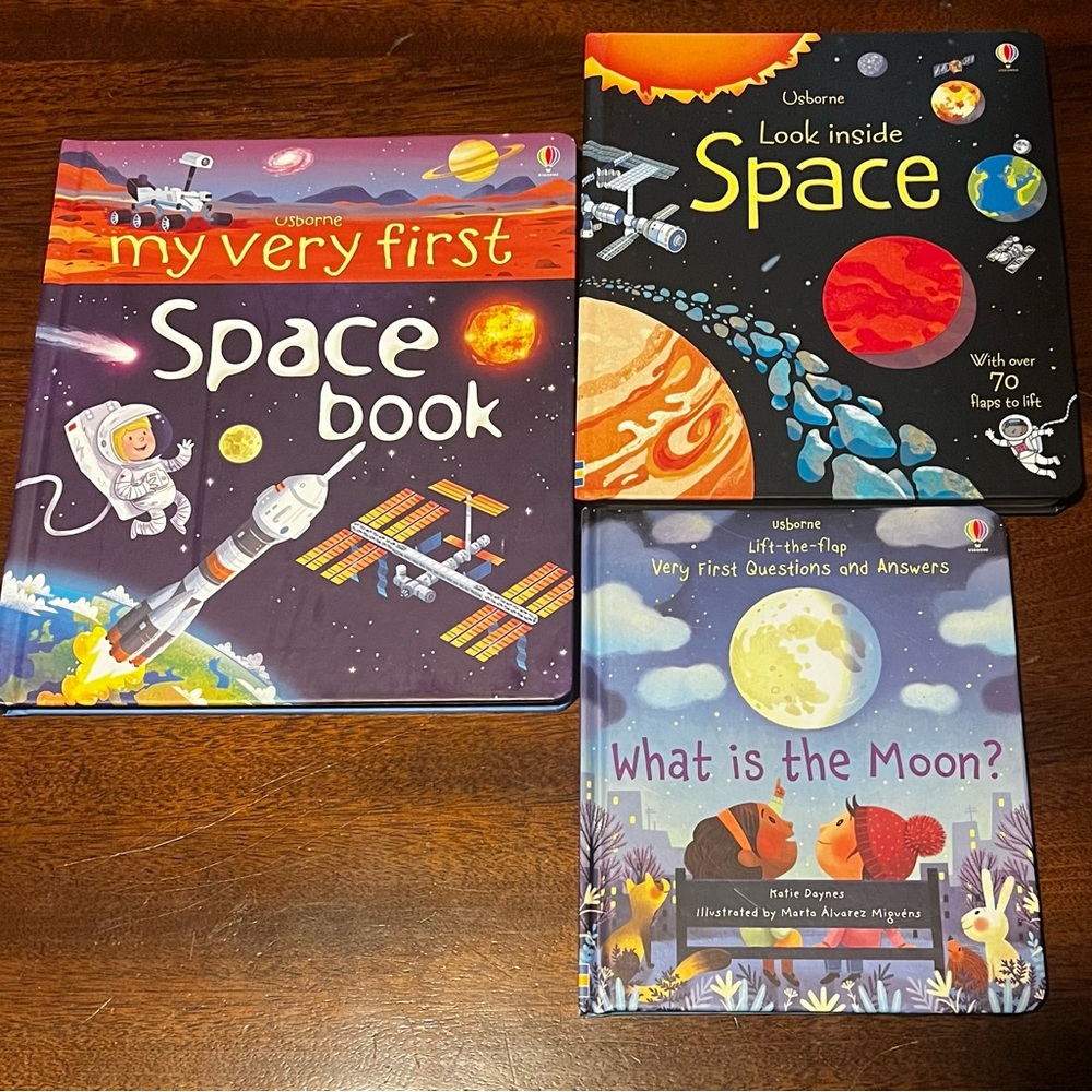 Usborne Space Books Set